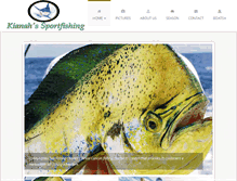 Tablet Screenshot of deepseafishingcancun.com